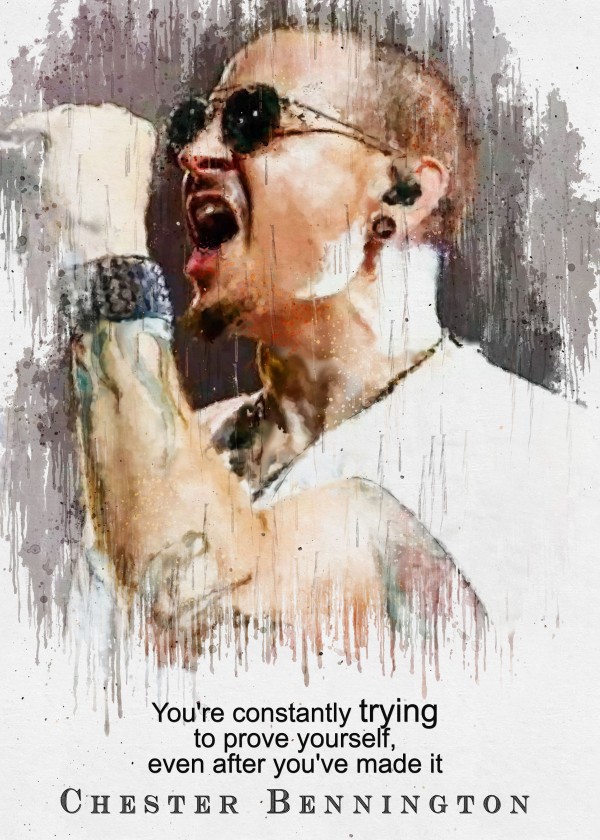 Chester Bennington quotes 1 by Gunawan Rb